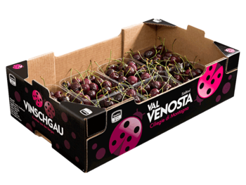 Cherries<br>Cardboard box