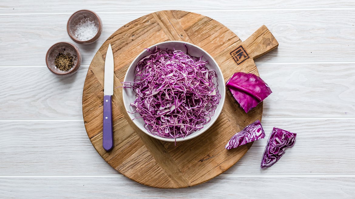 Blaukraut (Rotkohl) aus Südtirol