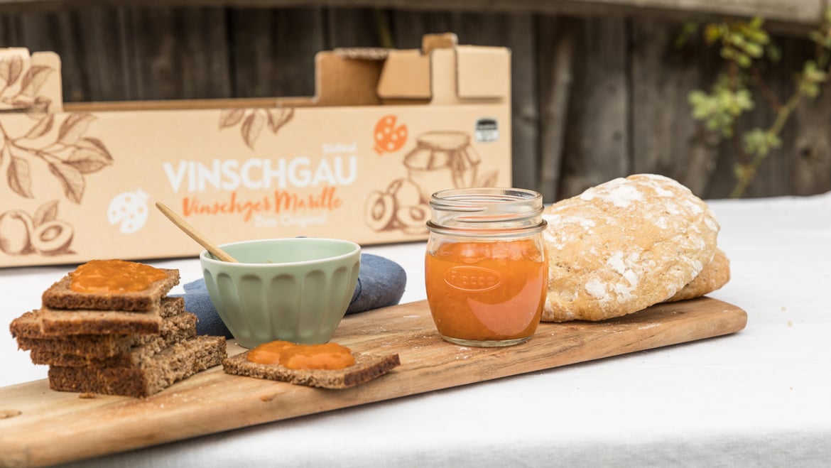 Apricot jam from Val Venosta