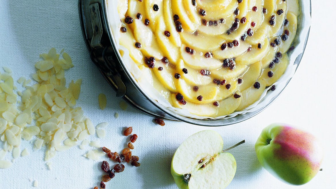 Tarta de manzana de la fiesta