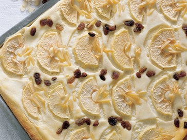 Hefe-Apfelkuchen vom Blech