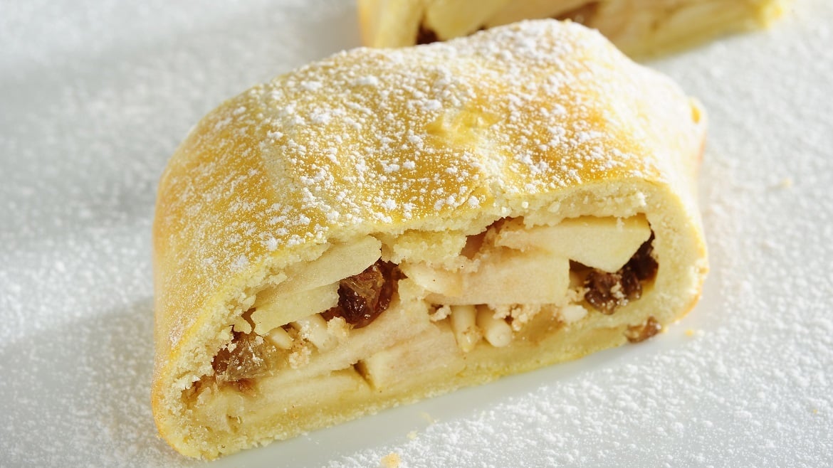 Strudel clásico del Valle Venosta