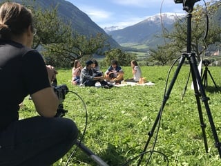 Behind the scenes