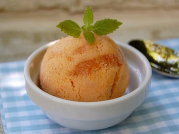 Gelato di albiccocche venostane marmorizzato