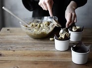 Muffins di Segale con Mele e Uvetta