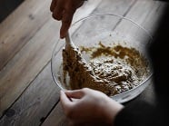 Muffins di Segale con Mele e Uvetta