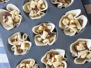 Tortine di pasta fillo