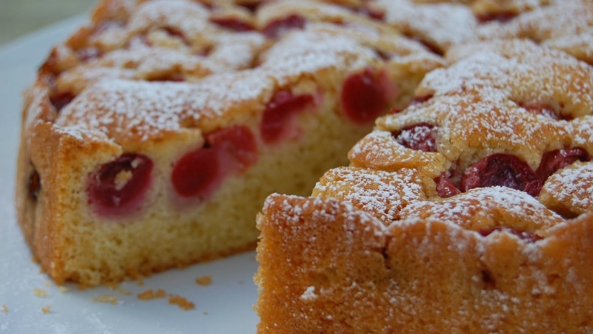 Torta di ciliegie