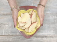 Pastel de manzana sin balanza