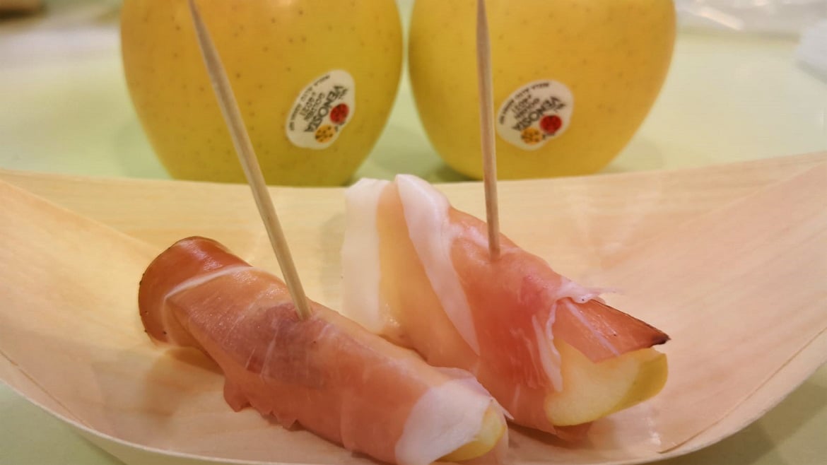Mela e Speck,<br>che armonia dall'Alto Adige