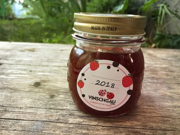 La confettura di Fragole della Val Martello