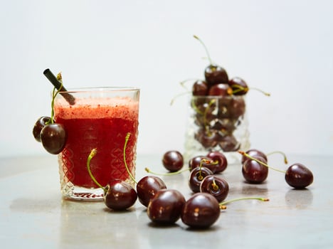 Mountain cherries from Val Venosta