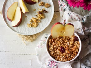 Granola<br>alle Mele e Cranberries