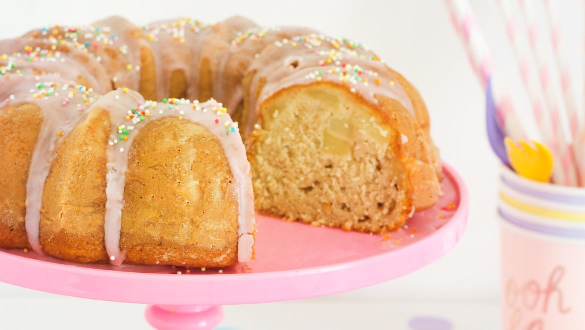 Ciambella mele e panna