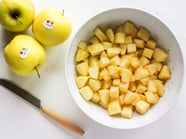 Frolla ripiena<br>alle mele Golden Delicious