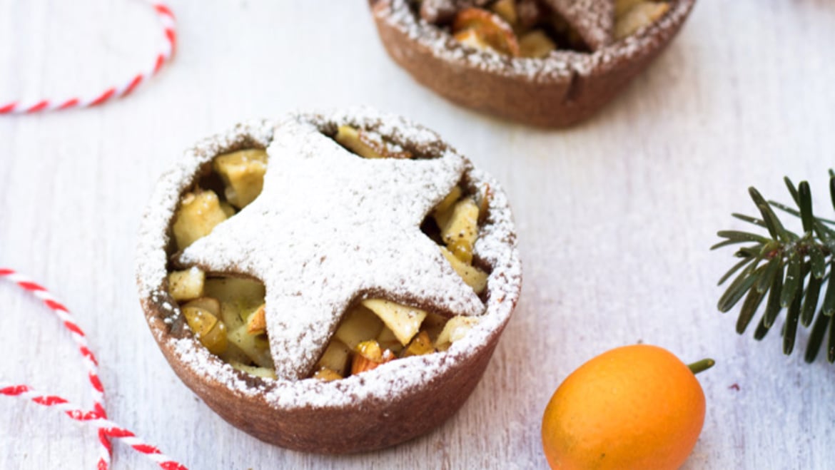 Mince pies al cacao