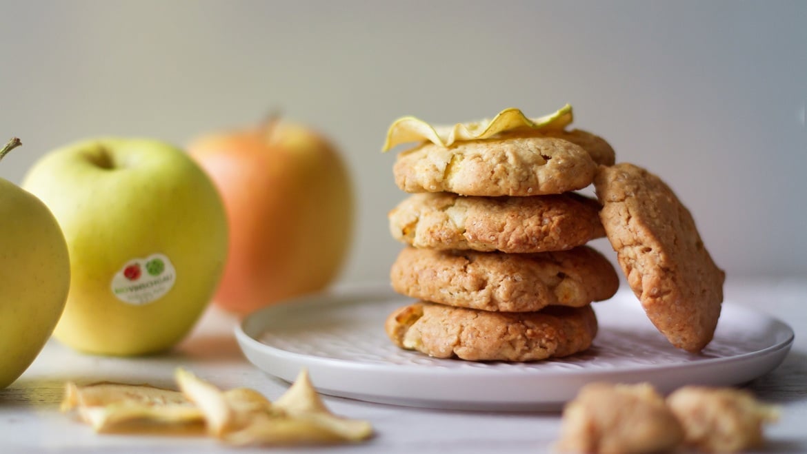 Biscotti morbidi<br>Mele e Zenzero