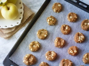 Biscotti morbidi Mele e Zenzero