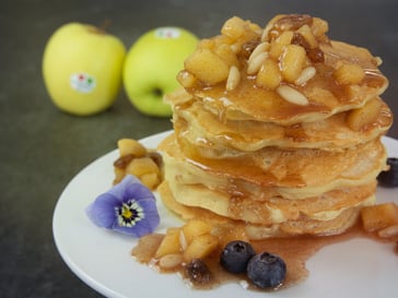 Tortitas panqueques<br>veganas
