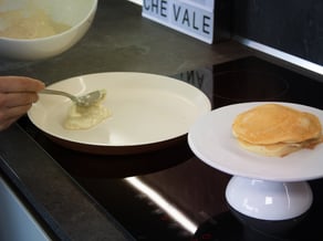 Tortitas panqueques<br>veganas