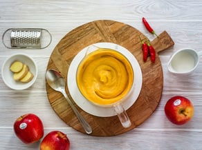 Vellutata di zucca<br>e mela Ambrosia™