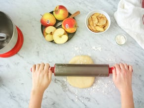 Gajos con manzanas Pinova