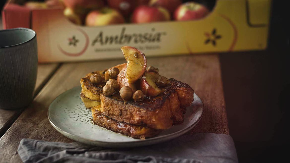 French Toast<br>mit Ambrosia™ Äpfeln