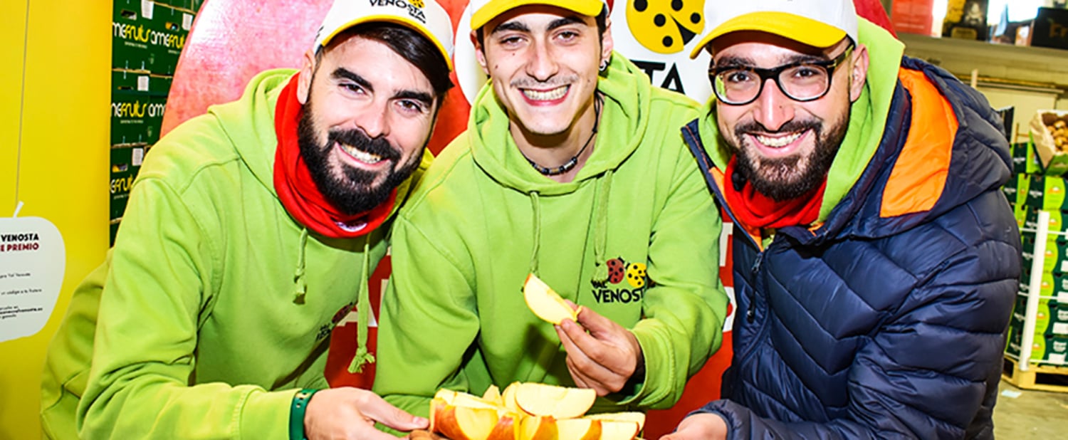 Arranca la segunda fase de las acciones de Manzanas Val Venosta en el punto de venta