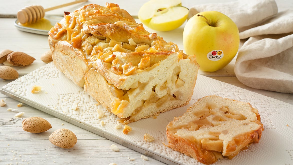 Babka mit Golden Delicious