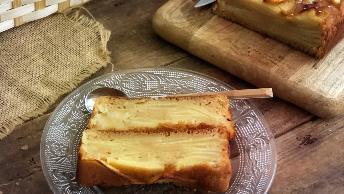 Tarta de manzana<br>al horno