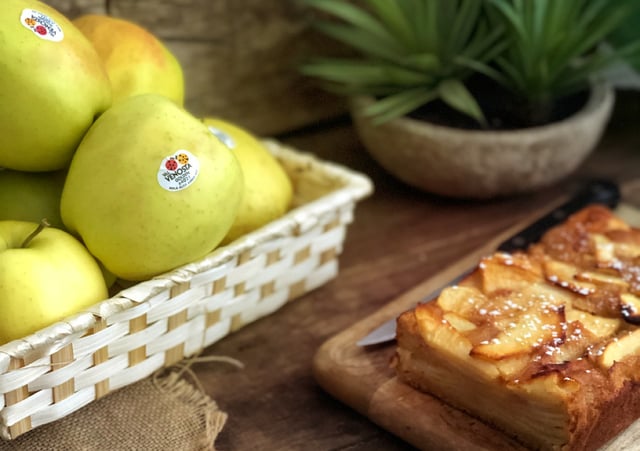 Tarta de manzana<br>al horno