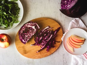 Insalata di mele Pinova e rucola