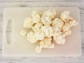 Crumble di cavolfiore<br>con gorgonzola e noci