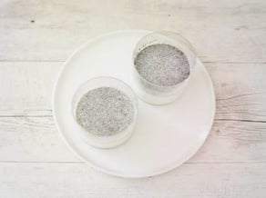 Chia pudding alle fragole<br> e latte di cocco