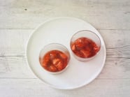 Chia pudding alle fragole<br> e latte di cocco