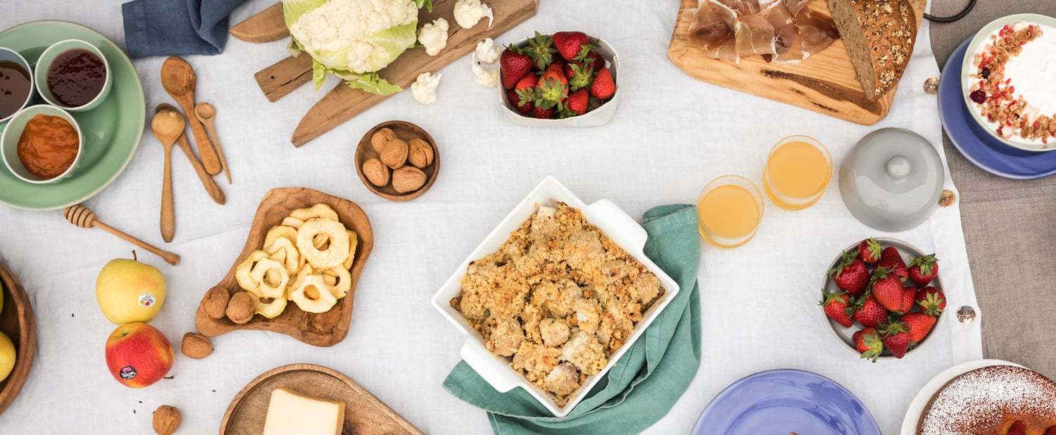 Brunch ad alta quota, tra i meleti della Val Venosta