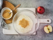 Galette di mele Gala<br>e mandorle