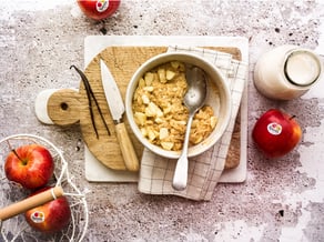 Soft cookies with Gala apples