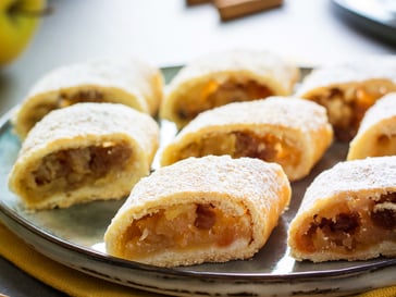 Mini Strudel de masa quebrada