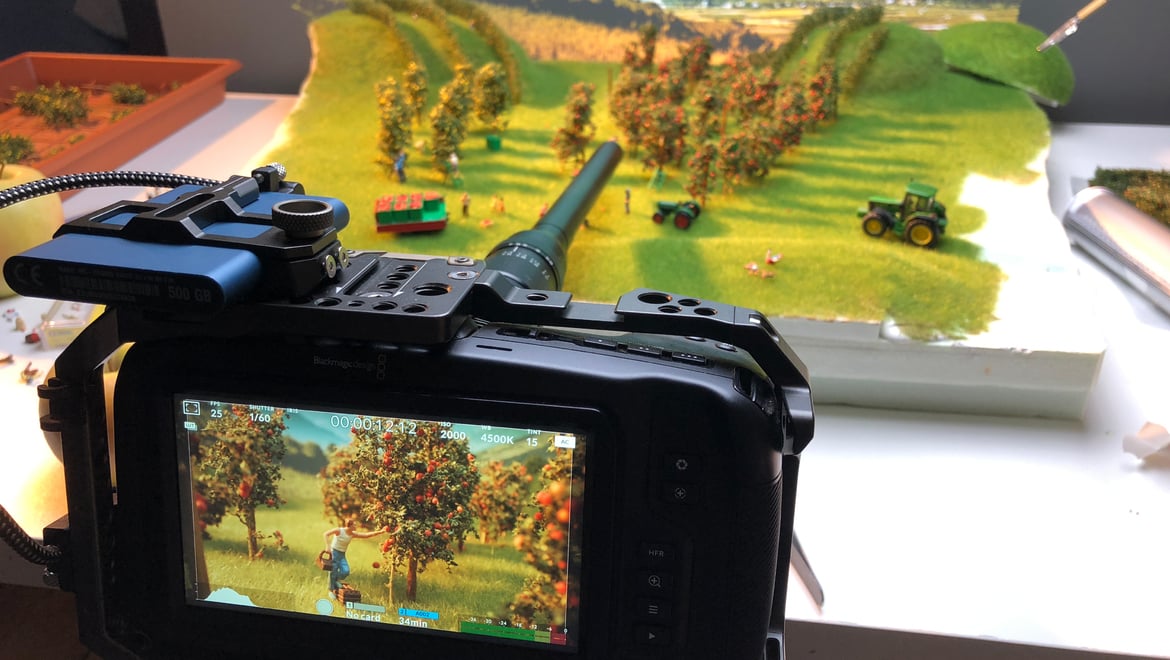 Behind the scenes