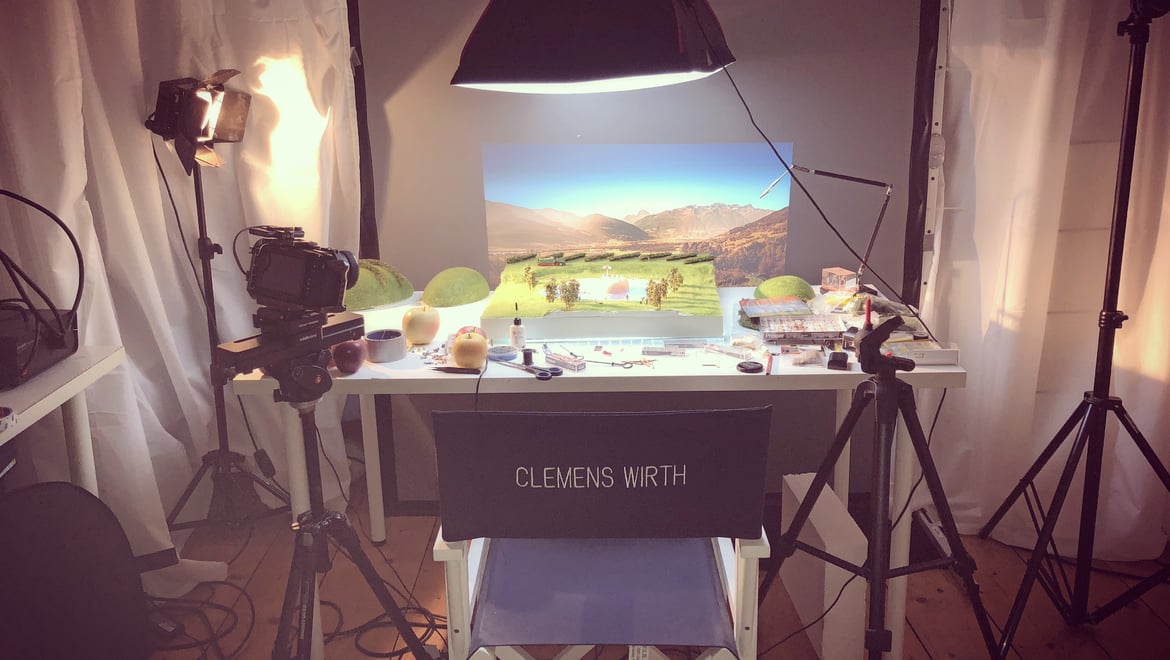 Behind the scenes