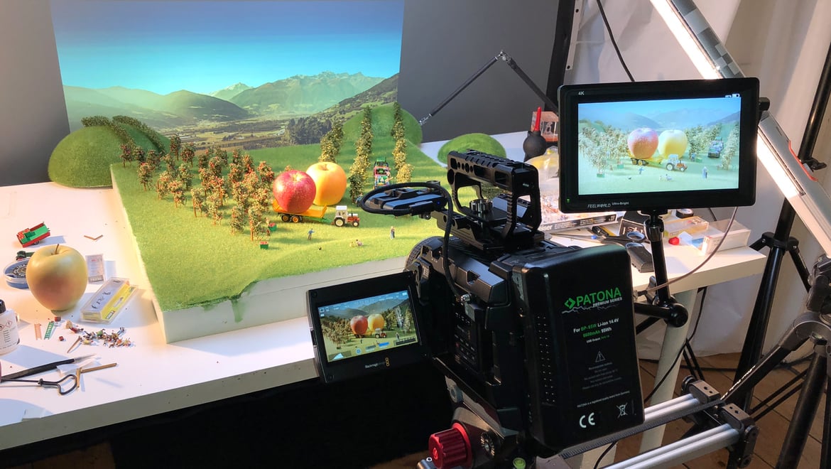 Behind the scenes