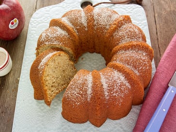 Torta di mele frullate