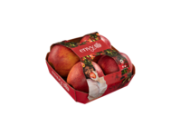 Cardboard fruittainer with top