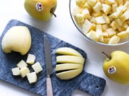 Tarta vegana de manzana