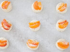 Scones alle albicocche e cocco