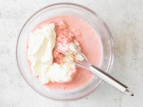 Erdbeer-Joghurt-Eis<br>ohne Eismaschine