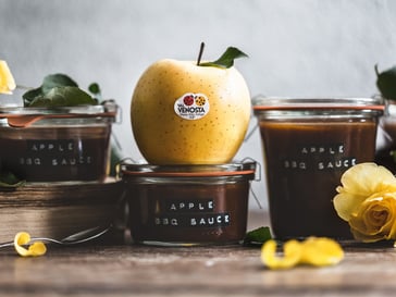Apfel-Barbecue-Sauce