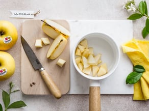 Salsa BBQ<br>con manzana Golden Delicious