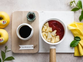 Salsa BBQ<br>con manzana Golden Delicious